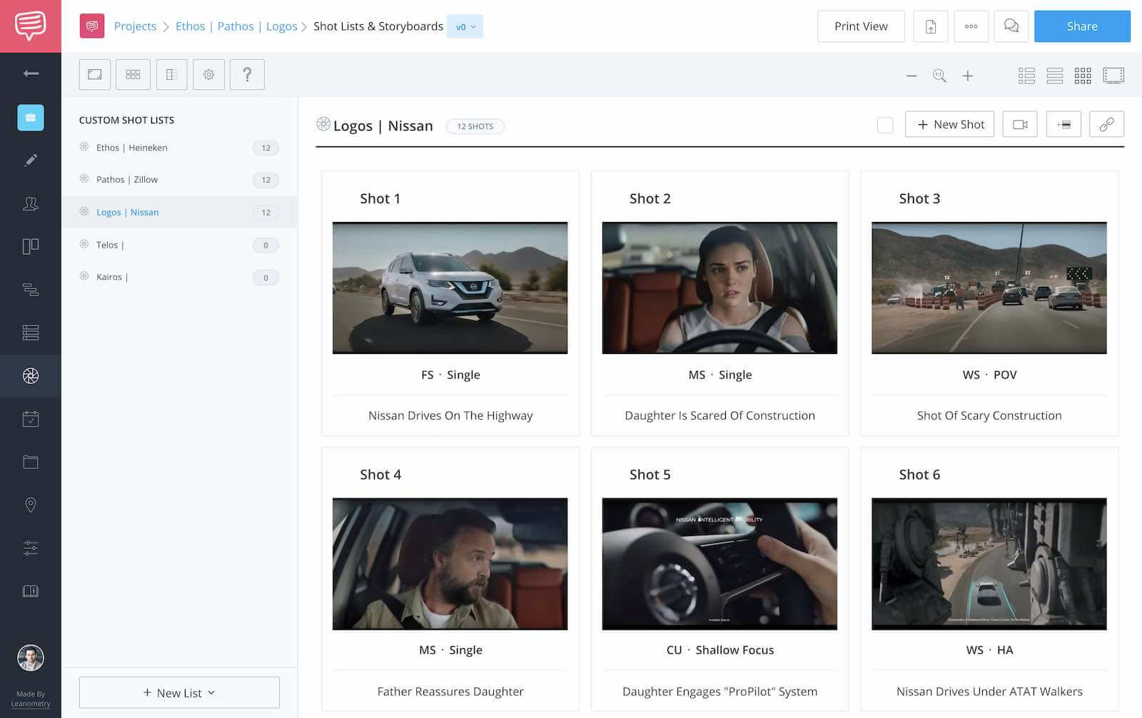 Ethos Pathos Logos - Logos Nissan Screenshot - StudioBinder