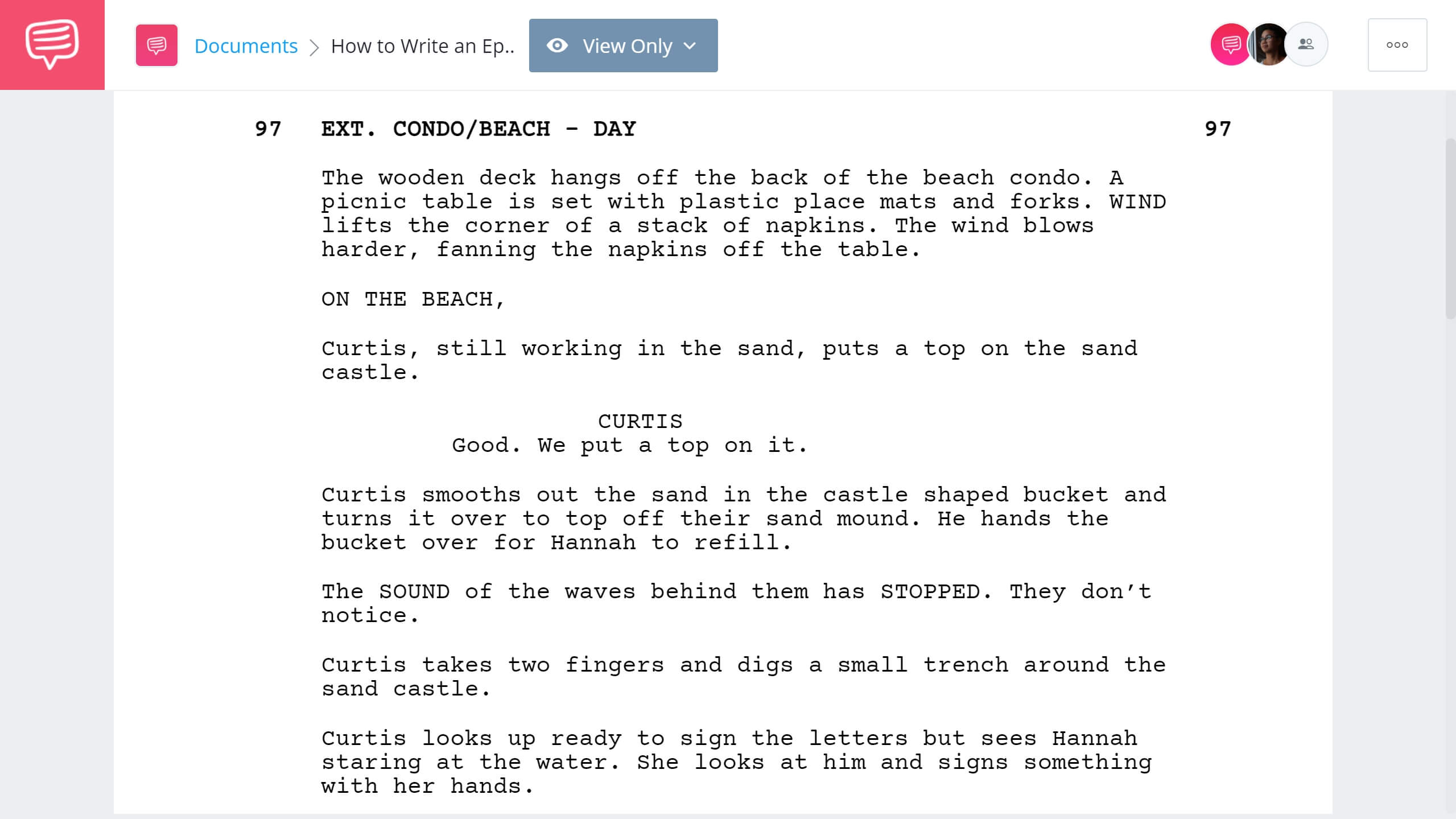 How to Write an Epilogue Take Shelter Example StudioBinder Screenwriting Software