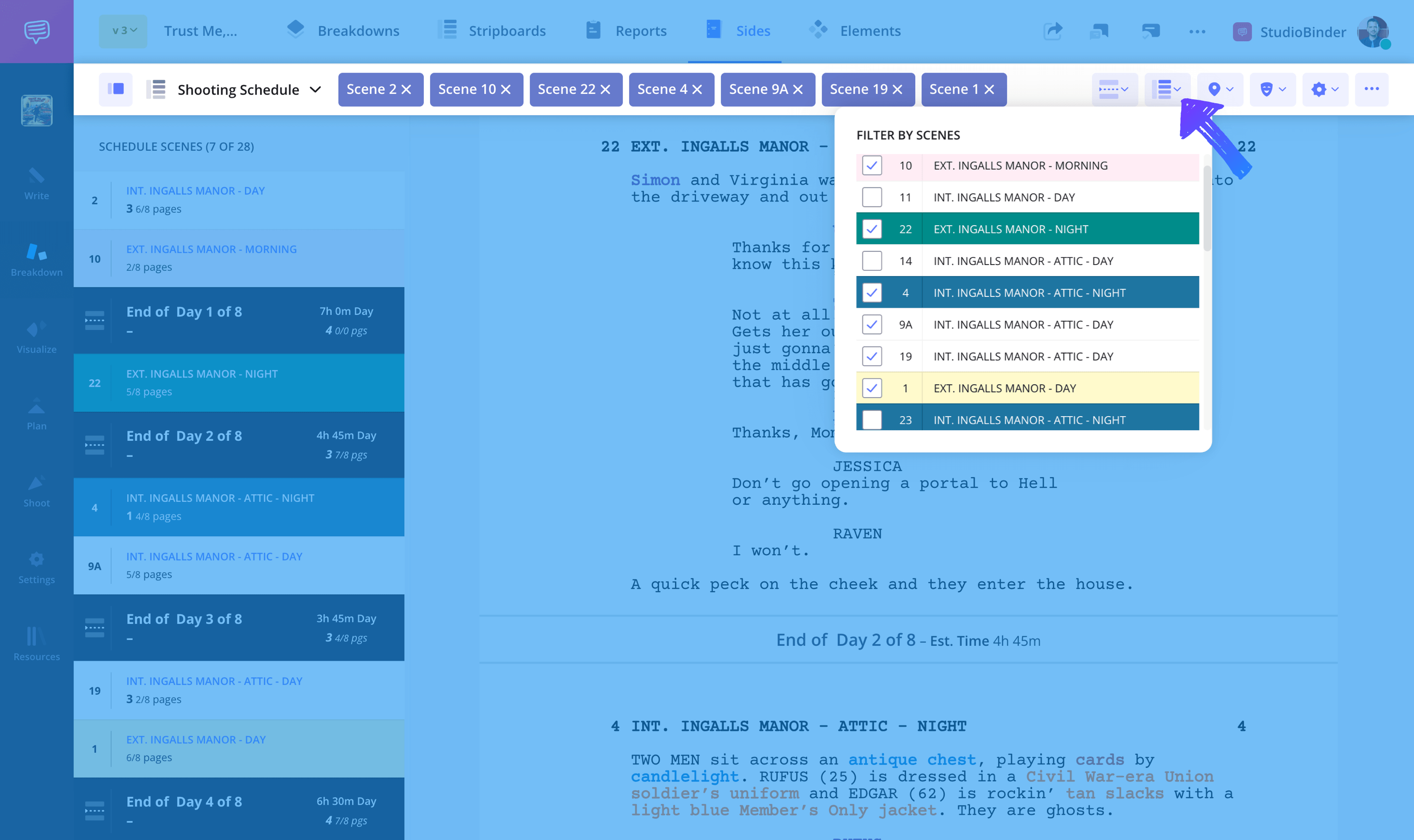 How to Make Script Sides Cross Out Unwanted Material StudioBinder